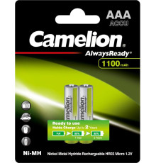 CAMELION (15037) Always Ready AAA-1100mAh Ni-Mh BL-2