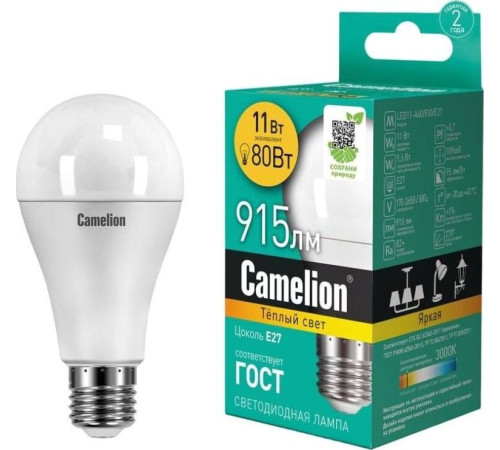 CAMELION (15067) LEDRB/11-A60/830/E27