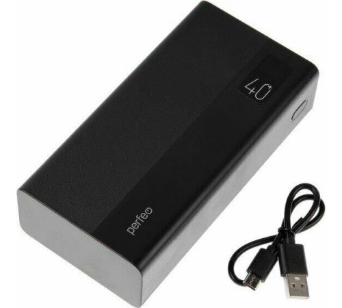 PERFEO (PF_D0144) MOUNTAINS - 40000 mAh , черный