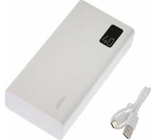 PERFEO (PF_D0160) MOUNTAINS - 40000 mAh, белый