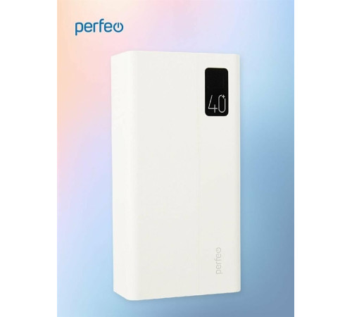 PERFEO (PF_D0160) MOUNTAINS - 40000 mAh, белый