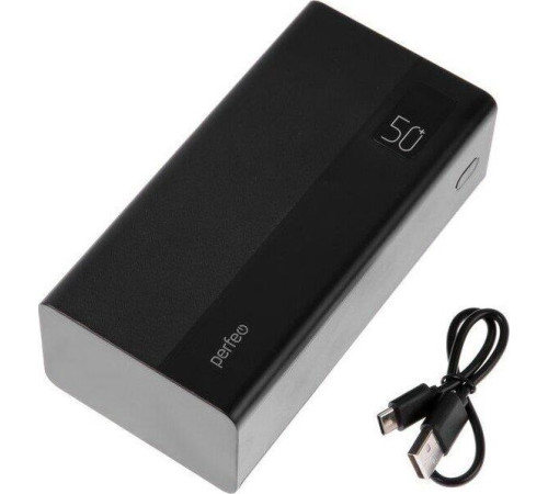 PERFEO (PF_B4887) MOUNTAINS - 50000 mAh, черный