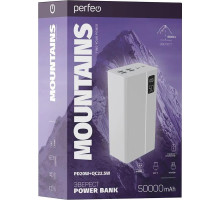 PERFEO (PF_B4888) MOUNTAINS - 50000 mAh, белый