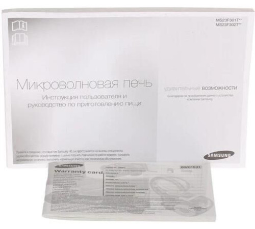 SAMSUNG MS-23F302TAK/BW черный