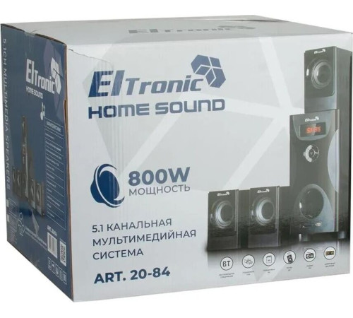 ELTRONIC (20-84) HOME SOUND черный