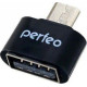 PERFEO (PF_B4995) adapter USB на micro USB c OTG (PF-VI-O010 Black) чёрный