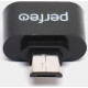 PERFEO (PF_B4995) adapter USB на micro USB c OTG (PF-VI-O010 Black) чёрный