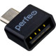 PERFEO (PF_B4995) adapter USB на micro USB c OTG (PF-VI-O010 Black) чёрный