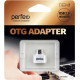 PERFEO (PF_B4997) PF-VI-O010 White adapter USB на micro USB c OTG