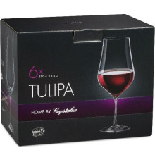 CRYSTALEX CR550101T Набор бокалов для вина TULIPA 6шт 550мл