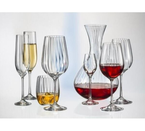 CRYSTALEX CR60101W Набор рюмок WATERFALL 6шт 60мл