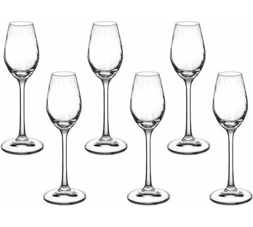 CRYSTALEX CR60101W Набор рюмок WATERFALL 6шт 60мл