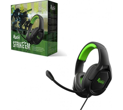 SMARTBUY (SBHG-9760) RUSH ASPID черн/зеленый