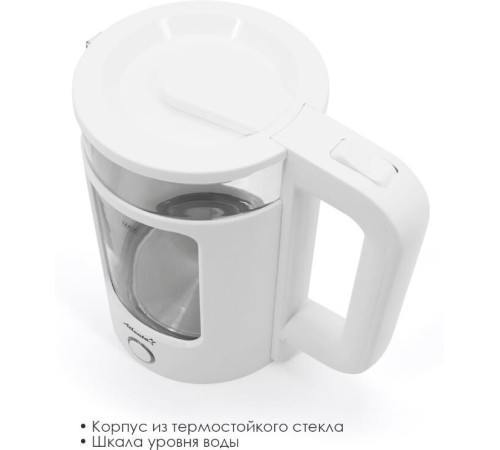 ATLANTA ATH-2474 (1,8л. стекло/пластик) белый