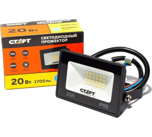 СТАРТ (19378) LED FL 20W65 N
