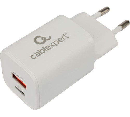 CABLEXPERT (21077) MP3A-PC-42 QC3.0/PD белый