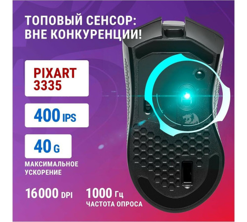 REDRAGON (78127) Storm Pro RGB,16000dpi