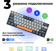 REDRAGON (71554) Caraxes Pro 3 режима, RGB, 1.2х размер