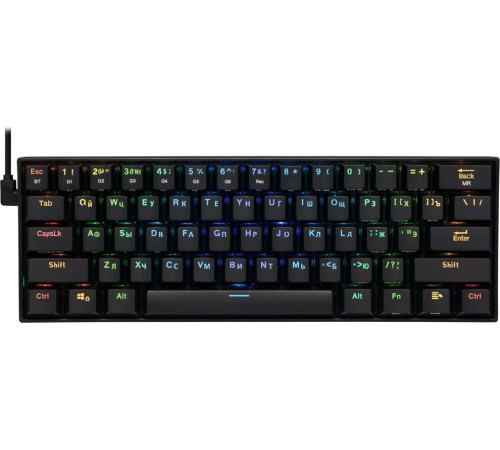 REDRAGON (77696) Draconic RU,RGB, bluetooth 5.0, Black