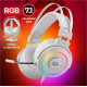 REDRAGON (77885) Lamia 2 Белые, RGB, звук 7.1, USB