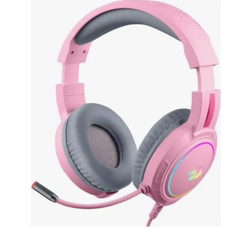 REDRAGON (71763) Mento RGB, 3.5мм, розовые