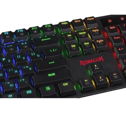 REDRAGON (78118) Apas RGB, тонкая,104 клавиши