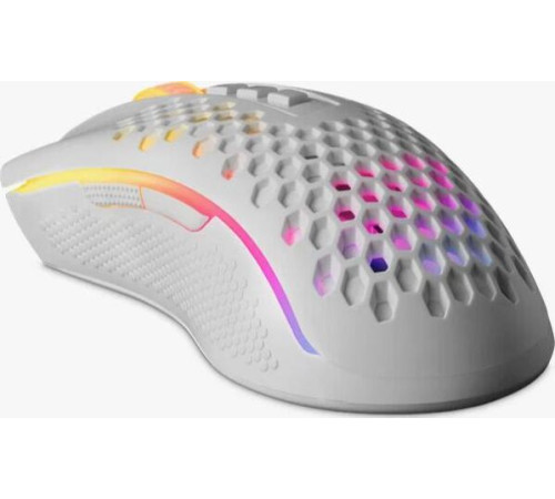 REDRAGON (77933) Storm RGB,12400dpi, легкая, белый