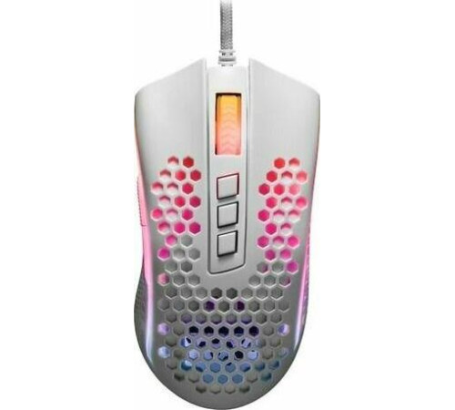 REDRAGON (77933) Storm RGB,12400dpi, легкая, белый