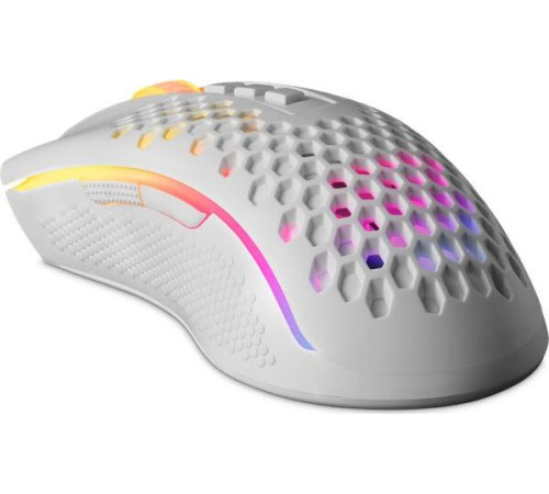 REDRAGON (77933) Storm RGB,12400dpi, легкая, белый