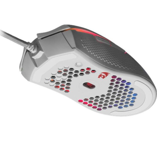 REDRAGON (77933) Storm RGB,12400dpi, легкая, белый