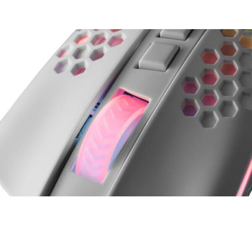 REDRAGON (77933) Storm RGB,12400dpi, легкая, белый