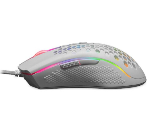 REDRAGON (77933) Storm RGB,12400dpi, легкая, белый