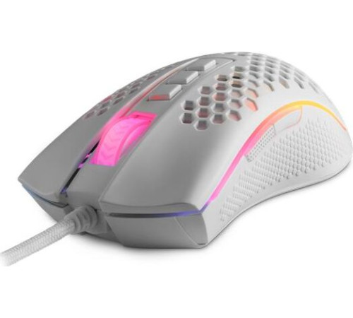 REDRAGON (77933) Storm RGB,12400dpi, легкая, белый