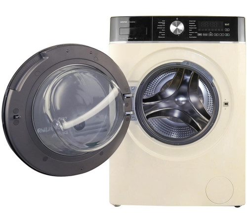 Стиральная машина Centek CT-1961 (бежевый) 1400 /8кг/ 52см / 17пр /Дисплей/ INVERTER/ Пар/ ESC /A+++