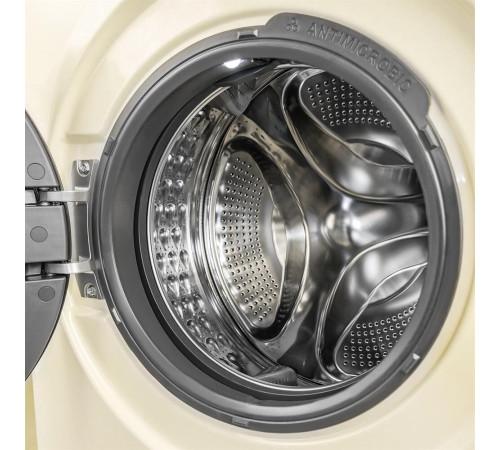 Стиральная машина Centek CT-1961 (бежевый) 1400 /8кг/ 52см / 17пр /Дисплей/ INVERTER/ Пар/ ESC /A+++