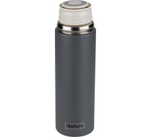 MALLONY Набор: термос + ТЕРМОкружки FESTA, 0,5 л (3 кружки), серый (106052)