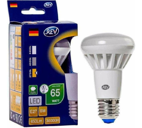 REV 32336 5 R63 8Вт E27 2700K