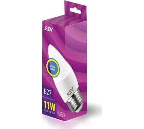 REV 32524 6 C37 11Вт E27 2700K