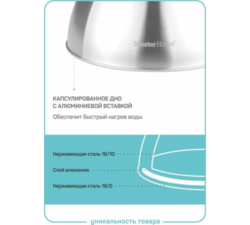 MASTER HOUSE Marco-2.6 стальной, дерево 75331