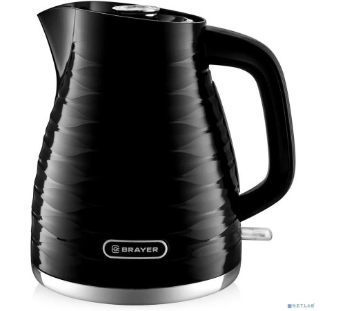 BRAYER 1057BR Чайник, 1.7л, 2200Вт, черный