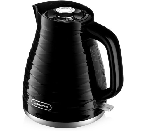 BRAYER 1057BR Чайник, 1.7л, 2200Вт, черный