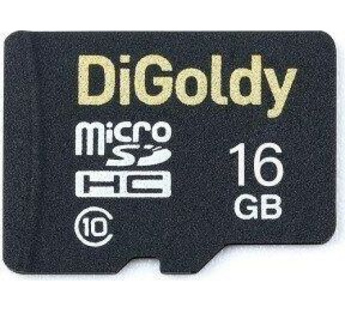 DIGOLDY 16GB microSDHC Class 10 UHS-1 Extreme [DG016GCSDHC10UHS-1-ElU1 w]