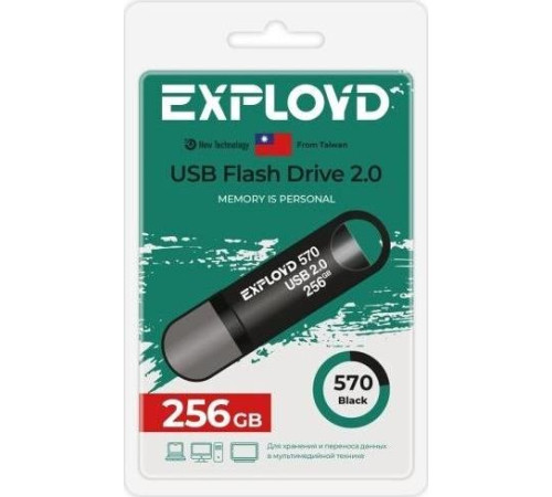 EXPLOYD 256GB 570 Black 2.0 [EX-256GB-570-Black]