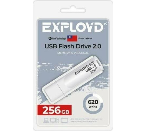 EXPLOYD 256GB 620 White 2.0 [EX-256GB-620-White]
