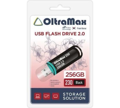 OLTRAMAX 256GB 230 Black 2.0 [OM-256GB-230-Black]