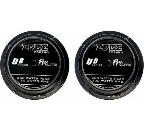 EDGE EDBPRO6LITE, 16 см (6.5 дюйм.), комплект 2 шт
