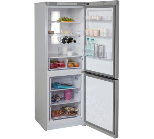 БИРЮСА C920NF 310л серебристый металлопласт