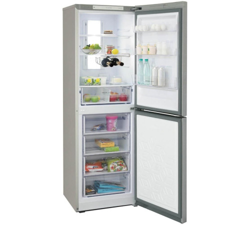 БИРЮСА C940NF 340л серебристый металлопласт