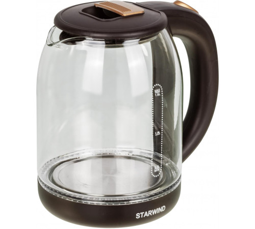 STARWIND SKG1052 1.8л. 1500Вт темно-коричневый/бронзовый (корпус: стекло)
