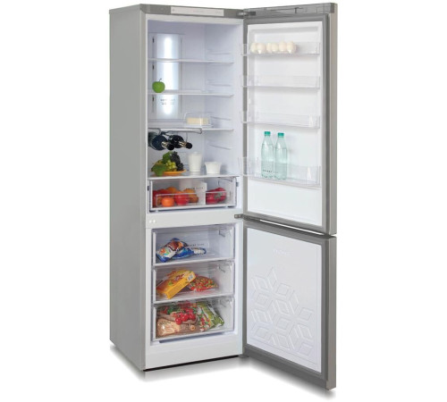 БИРЮСА C960NF 340л серебристый металлопласт